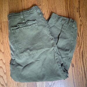 Anthropologie Olive Green Pants